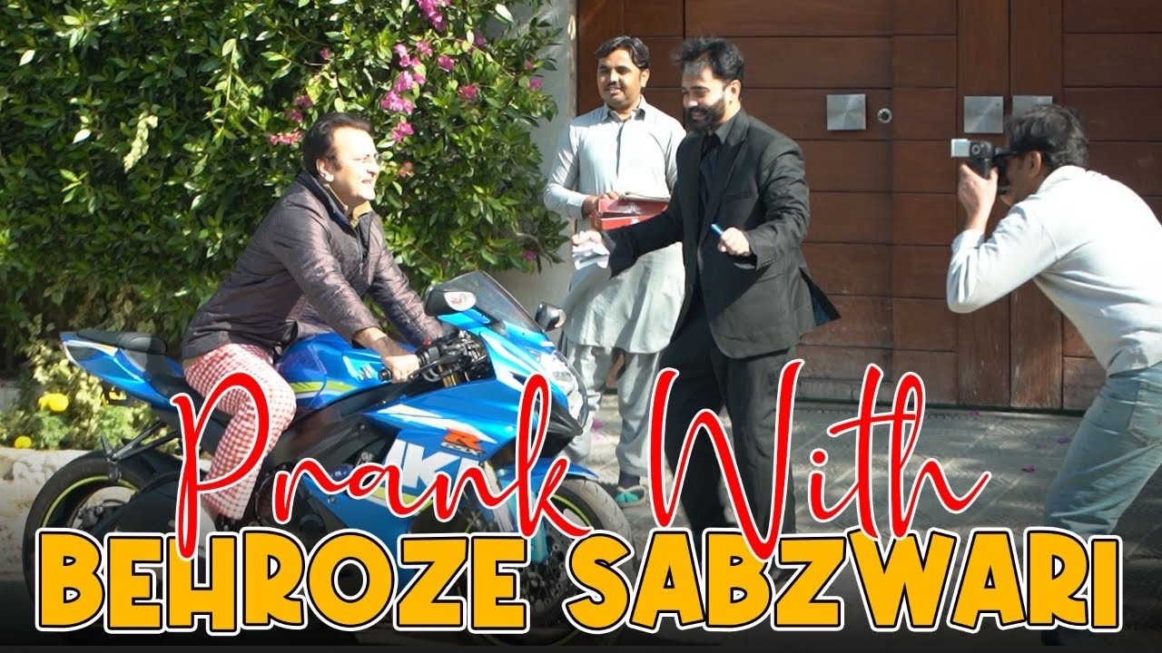 | PRANK WITH BEHROZ SABZWARI | ( TV ACTOR)  By Nadir Ali & Team in | P4 Pakao | 2022
