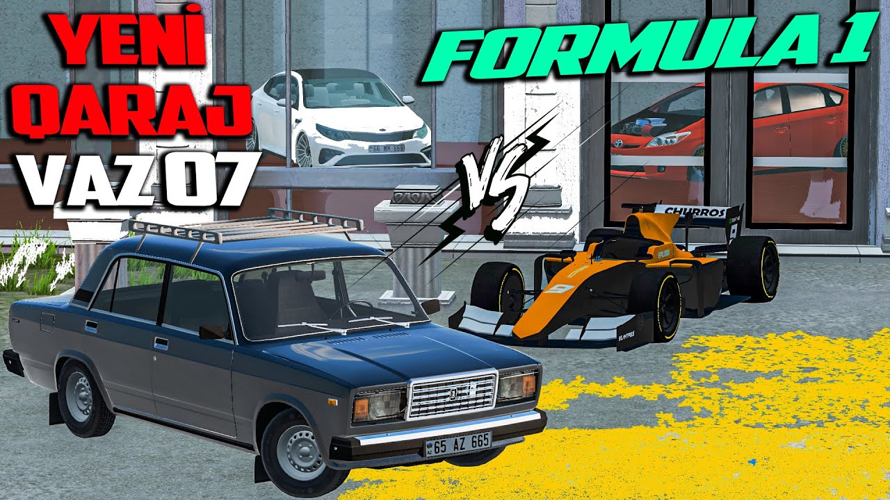 Kırayə Qaraj 16 Babanın 07 si vs Formula 1 Baku Təmir| Maşın Oyunları | BeamNG.Driver #malikbedelov