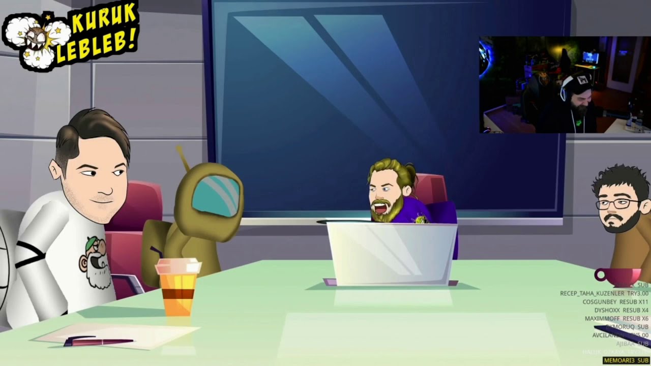Elraenn | Among Us Animasyon Parodi | Lemong Us - Bölüm 1 Kuruk Leblebi | Videosunu İzliyor!