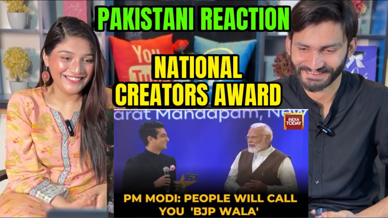 Pakistani Reaction on INDIA’S NATIONAL CREATORS AWARD 2024 |PM MODI GETS CANDID WITH INDIAN CREATORS
