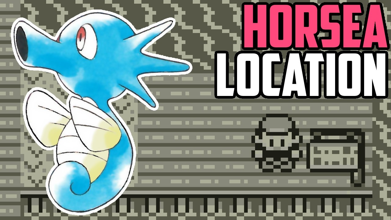 Как поймать Хорси — Pokémon Red & Blue