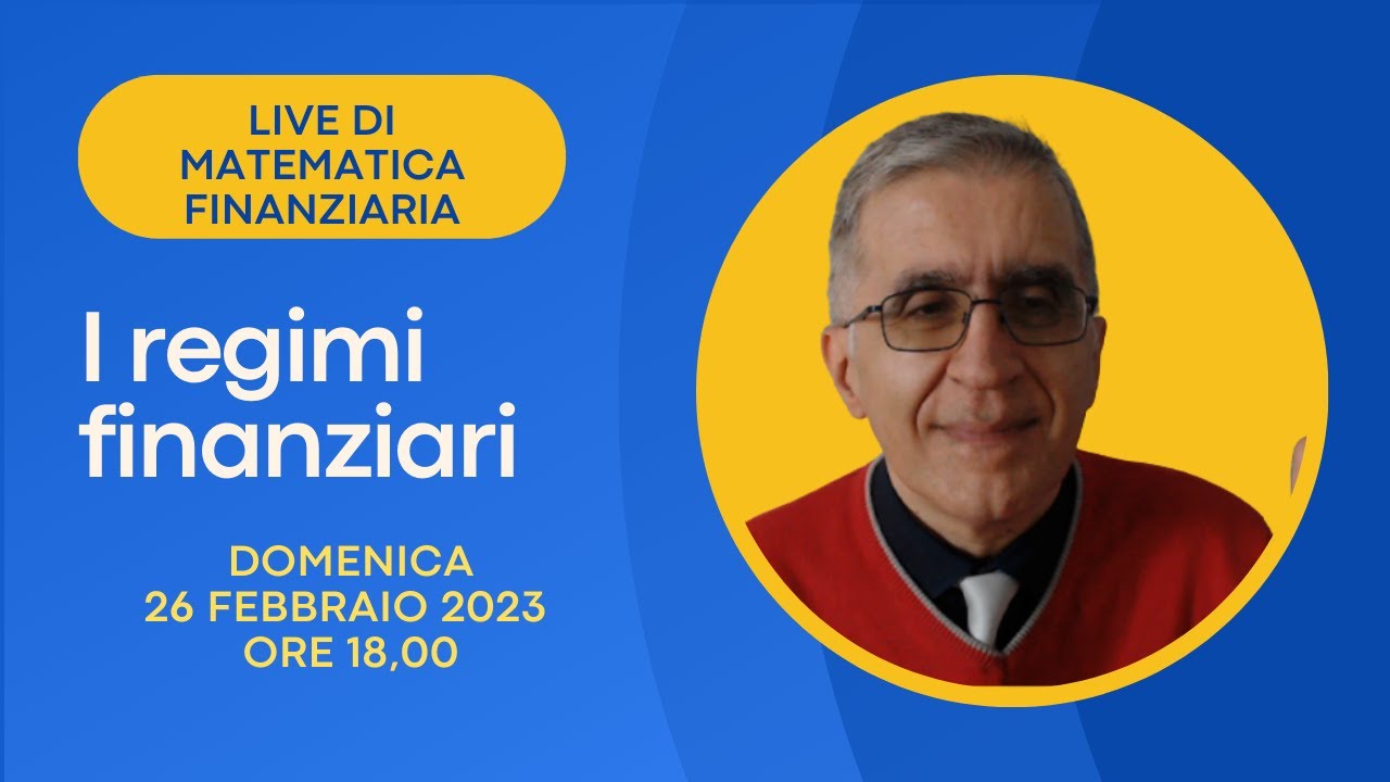I regimi finanziari