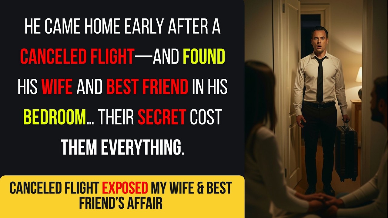 Flight Cancelled… I Came Home Early and Caught My Wife With My Best Friend. | True Revenge Story