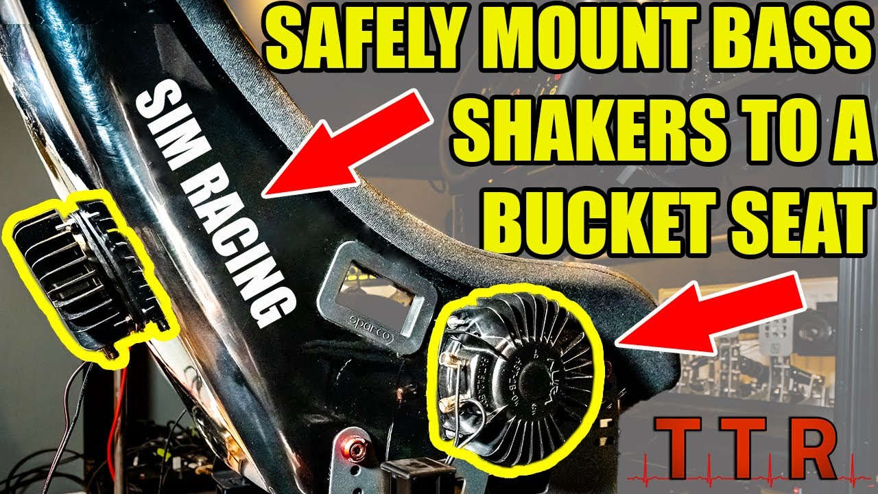 Transform Your Sim Racing Experience: Mount Bass Shakers to a Bucket Seat