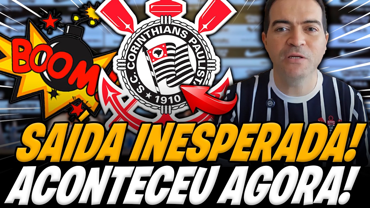 💥BOMBA! QUASE CAI DE COSTAS! NINGUÉM ESPERAVA POR ESSA! ÚLTIMAS NOTÍCIAS DO CORINTHIANS.