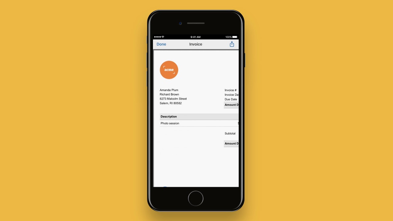 Invoice Your Clients Instantly&mdash;Kashoo Cloud Accounting