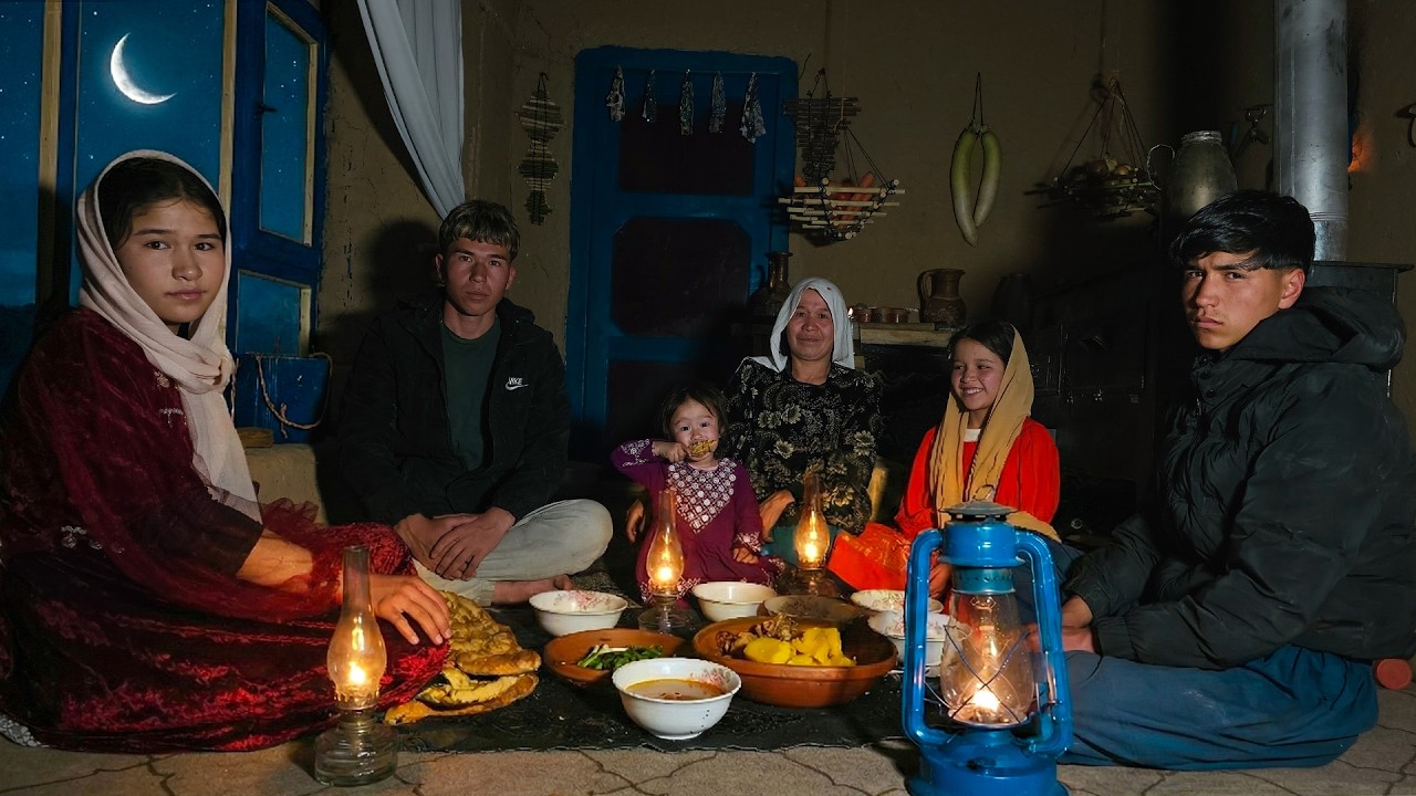 Inside Our Warm Home on the Coldest Village Night