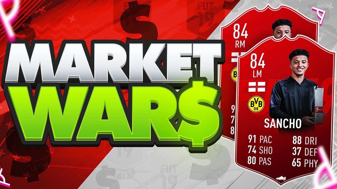 FIFA 19 MARKET WARS!!! NEW SBC JADON SANCHO Vs OakelFish