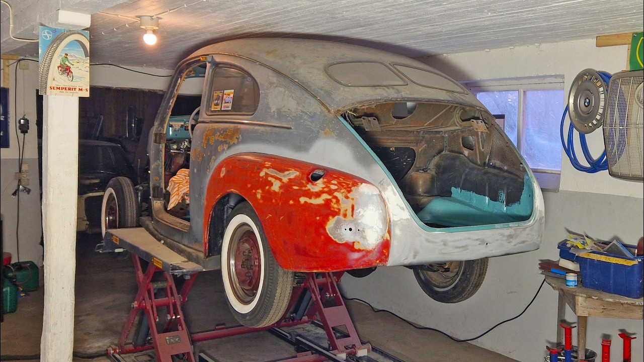 Nytt, nytt, nytt. Projekt BlåmESen får fräscha delar. Mot Restoration Show, Elmia 2026.