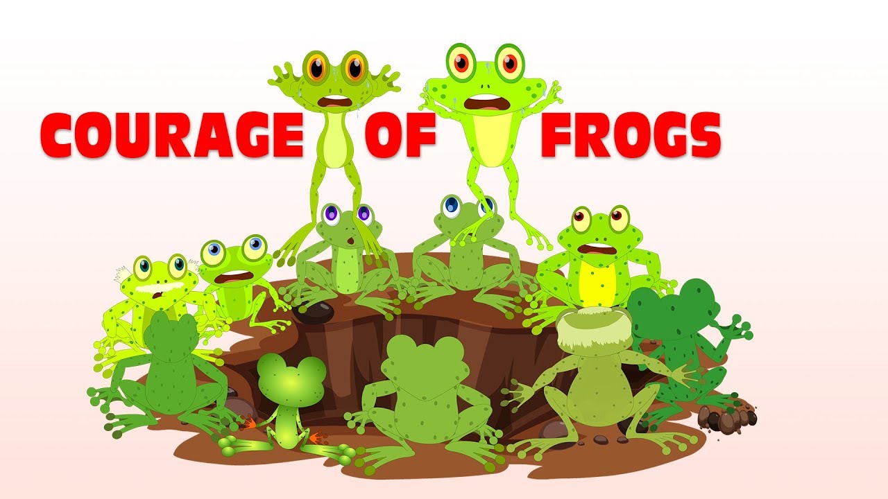 Courage of Frogs | Kilkariyan | English Stories | Bedtime Children Stories | Moral Stories