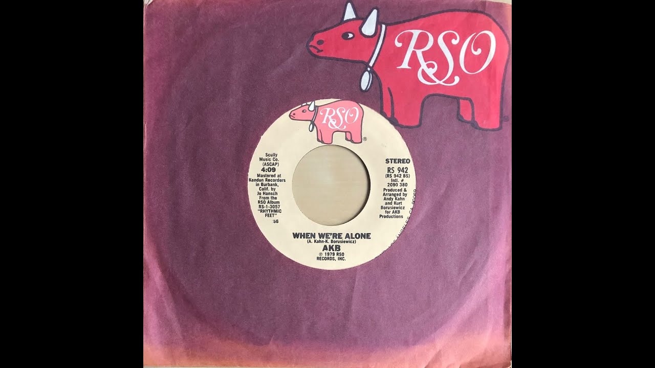 AKB - When We're Alone (1979 Vinyl)