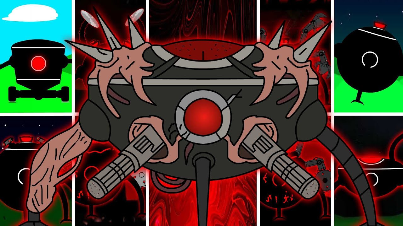 My Sprunki OC: Omnidroid the Incredibles Incredibox Sprunki PHASE 1 TO 51
