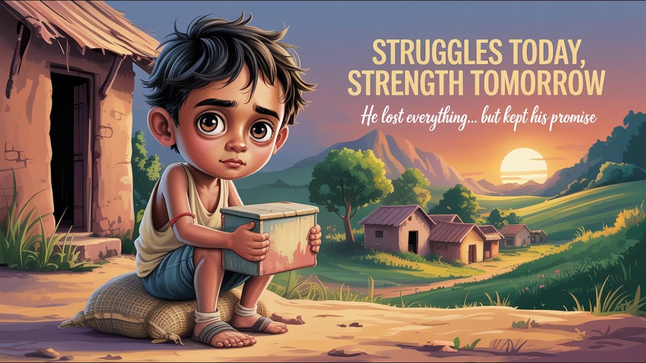 Struggles Today, Strength Tomorrow | A Heart-Touching Story of Hope & Kindness #motivationalstory