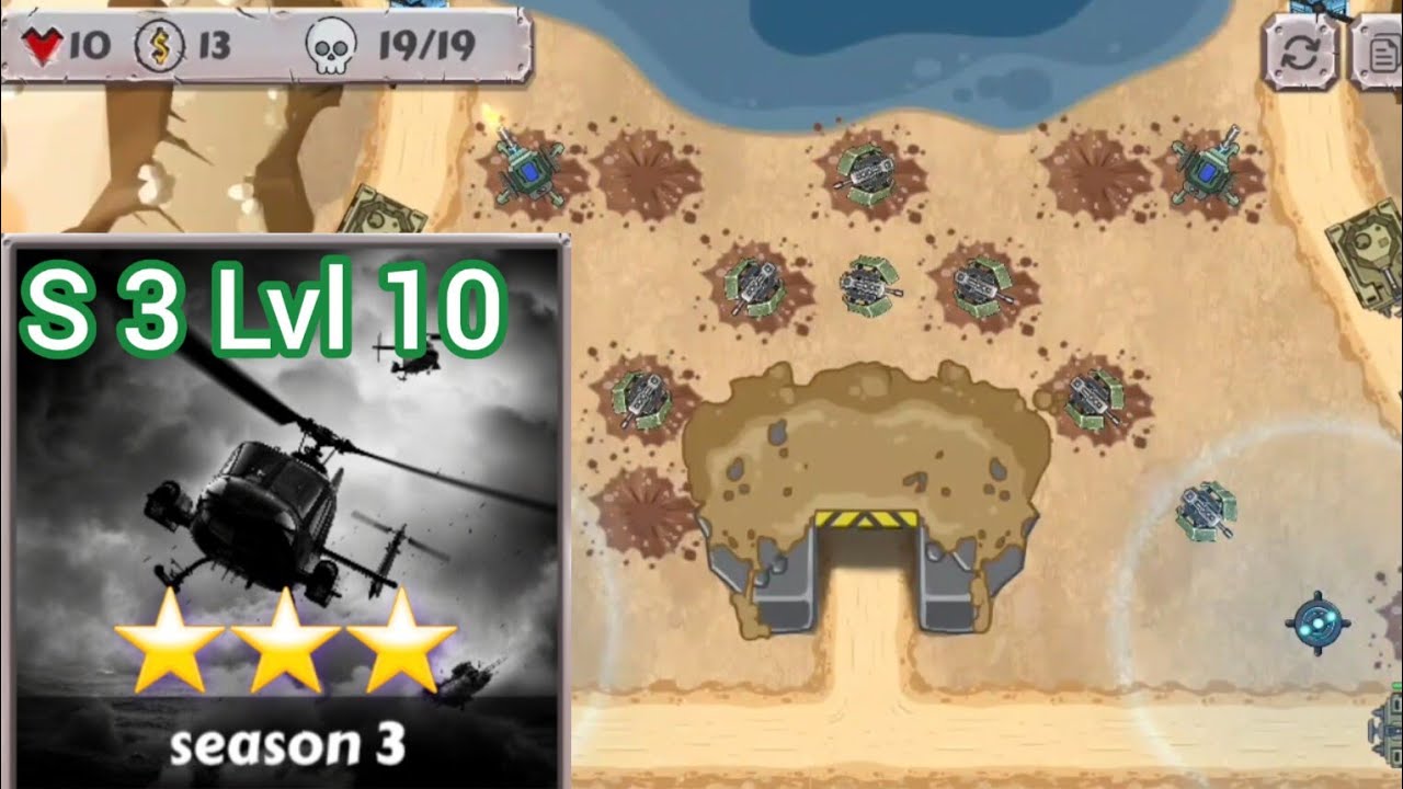 Battle Strategy: Tower Defense (2024) // Season 3 Level 10 ⭐⭐⭐