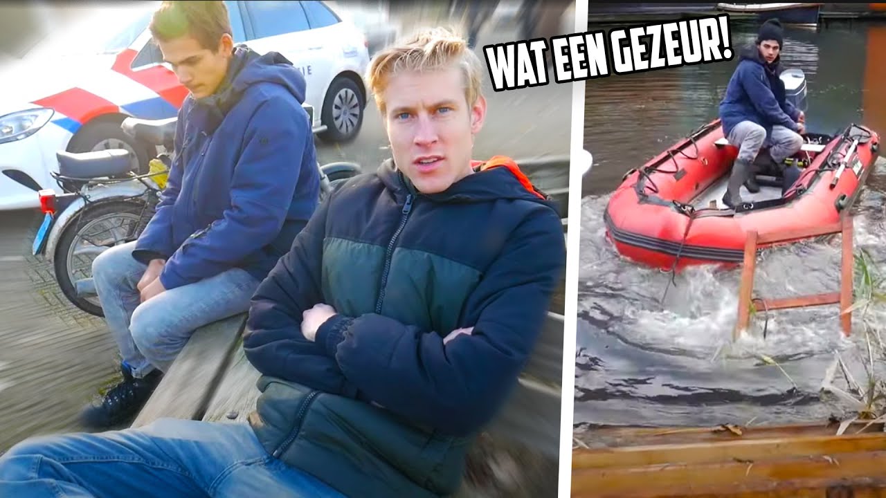 MENEER WORDT BOOS OP ONS + BOOT KAPOT!
