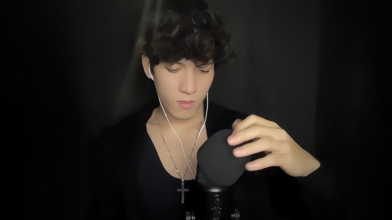ASMR aggressive mic SCRATCHING with foam cover Intense Relaxation Guaranteed (No Talking)