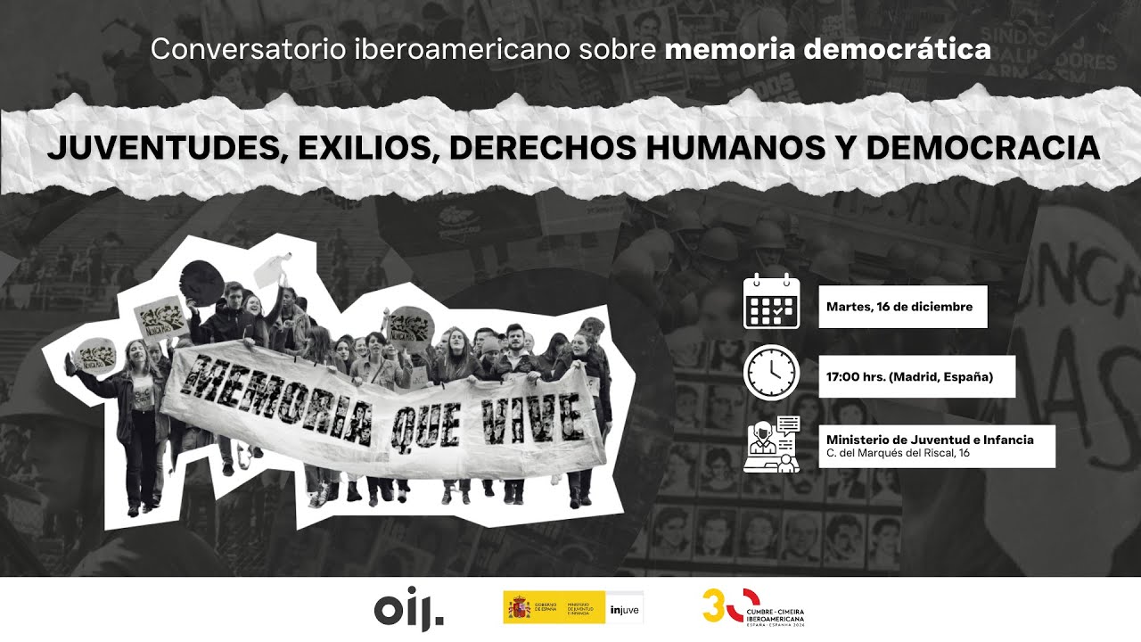Conversatorio iberoamericano sobre memoria democr&aacute;tica.