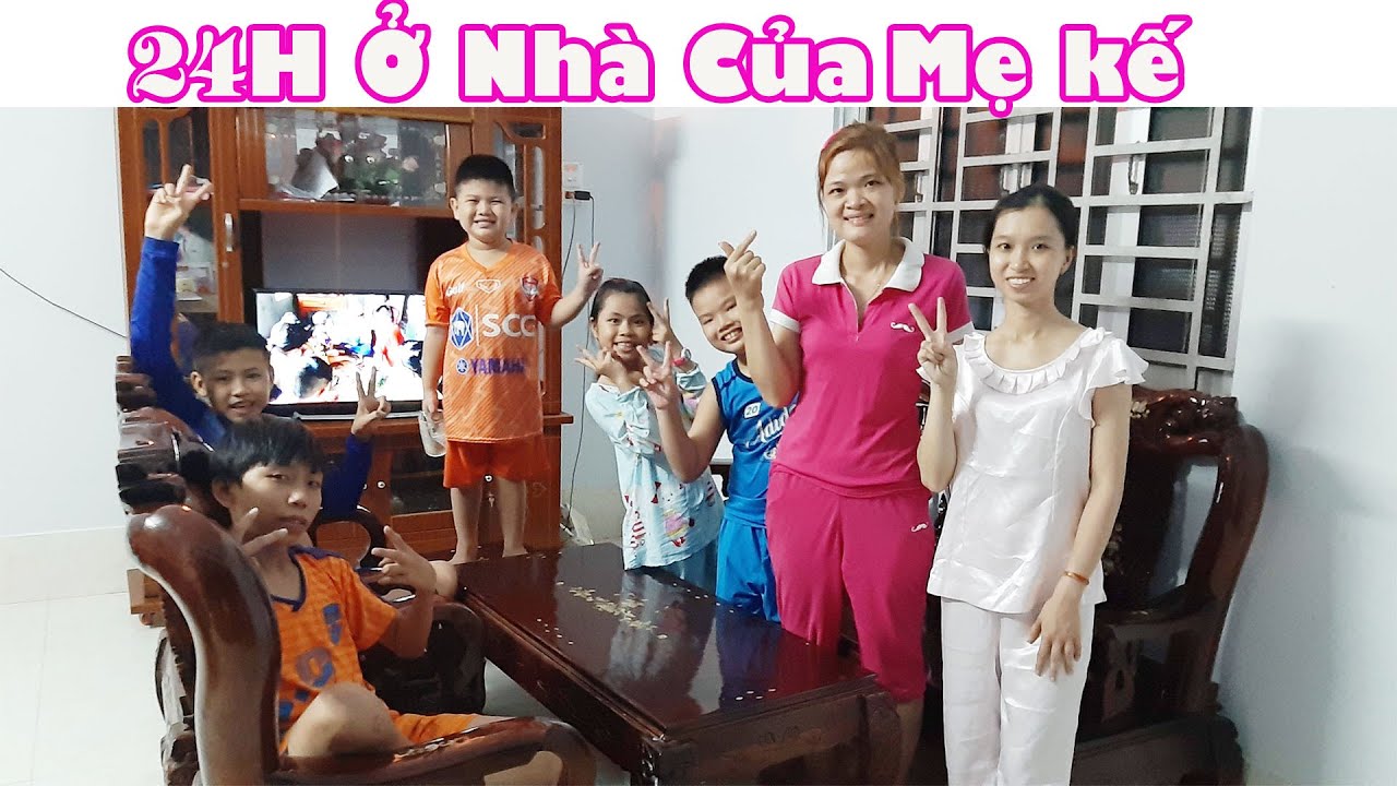 24H Ở Nhà Mẹ Kế Của Trang #trangandvinhtv