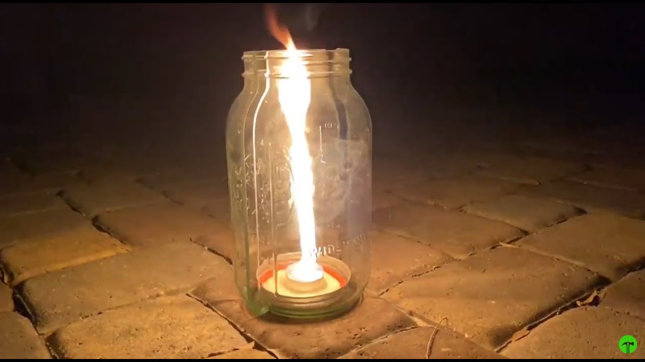 I Cut A Mason Jar In Half And Made A Vortex Burner