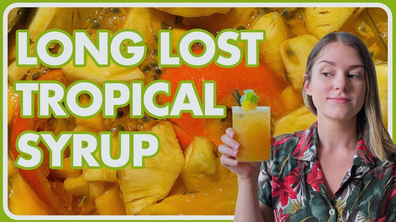 Yellow Fassionola : How to Make Tropical Syrup
