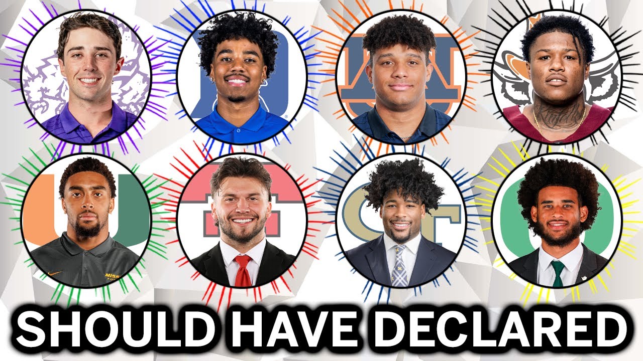 Players Who Made NFL DRAFT MISTAKES (Should Have Declared)