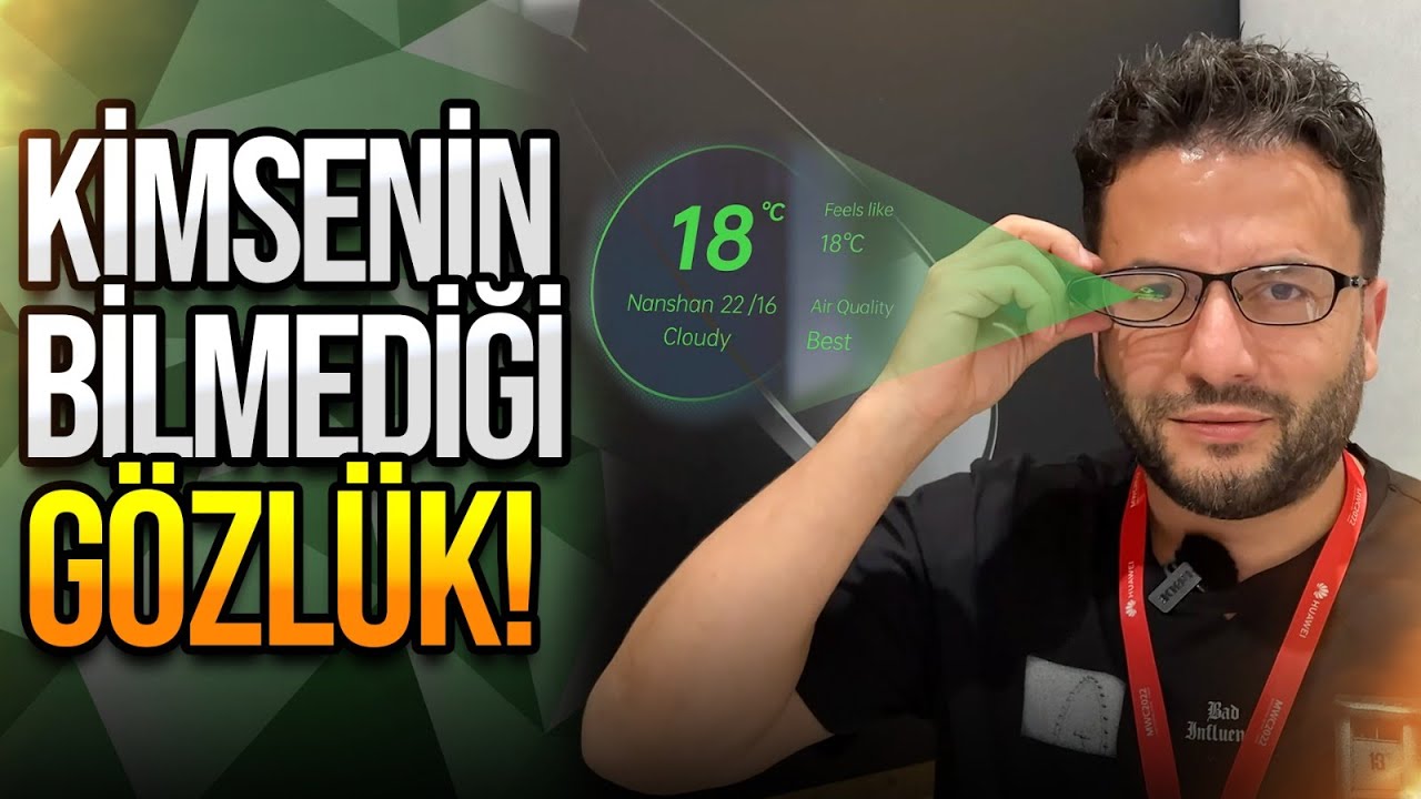 Gözlüğe takınca dünyayı önümüze getiren Oppo Air Glass'ı denedik!