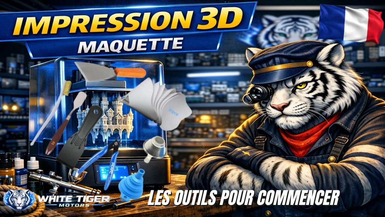 les outils pour débuter l'impression 3D