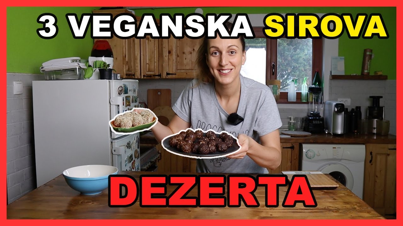 TRI VEGANSKA SIROVA DEZERTA/* POSNO,BEZ ŠEĆERA