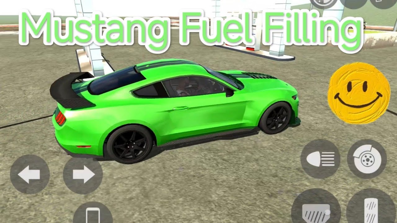 Indian Bike Game - Mustang Fuel Filling 