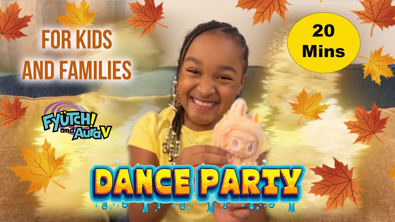 Aura V Songs (Grammy Winner) Fall Dance Party For Kids - Classroom Dance Party