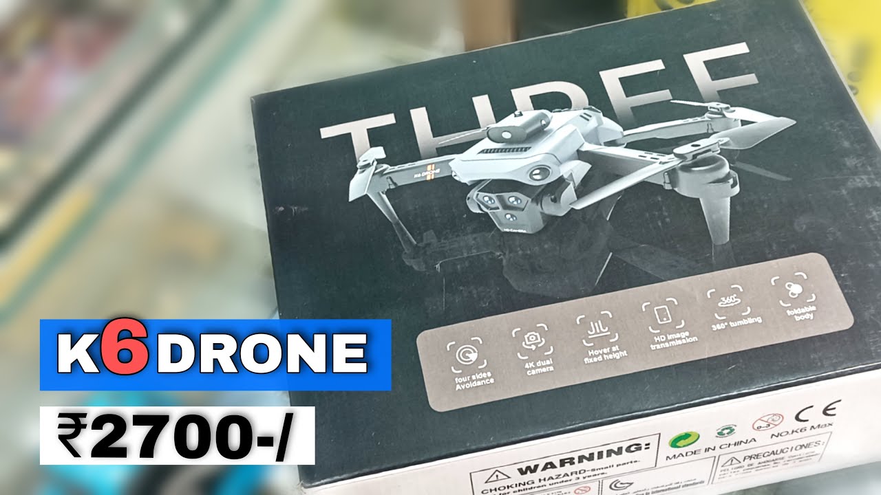 K6 Drone Available Now | Best Drone Under 3000