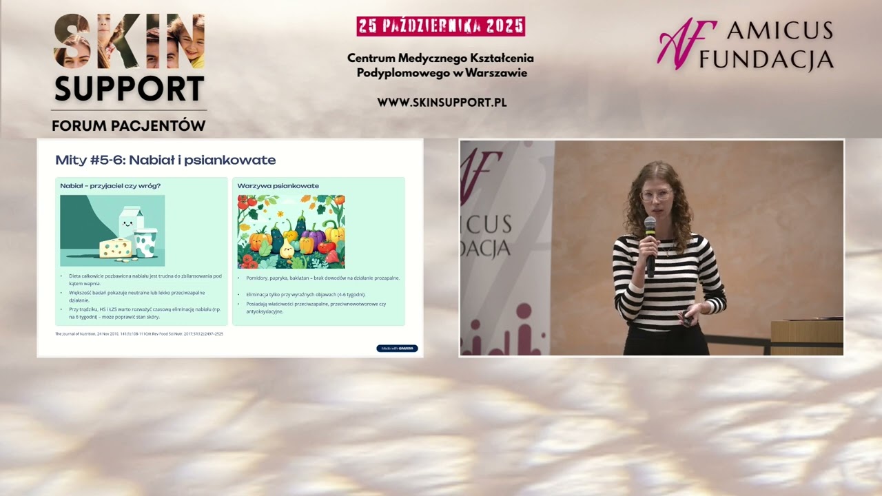 Dieta w chorobach skóry - Wioletta Michałowska, dietetyk kliniczny #dieta #skóra