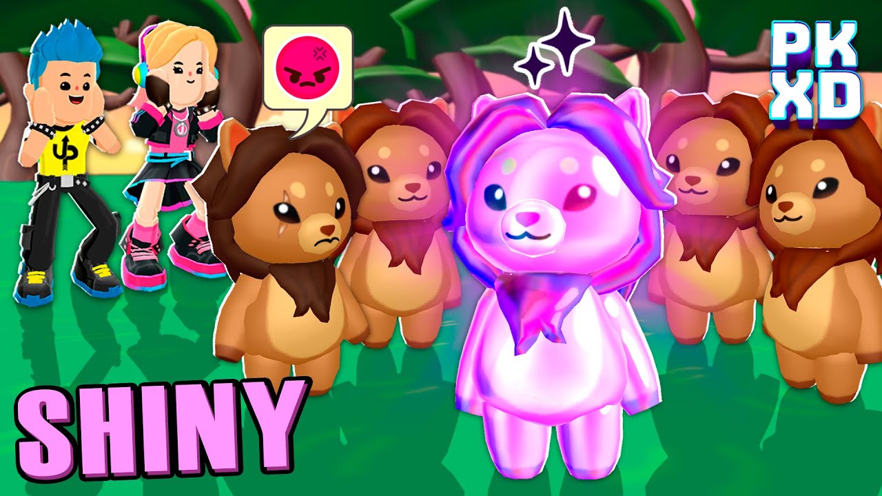 ✨ Em Busca do Novo Leão SHINY Cor-de-Rosa no PK XD