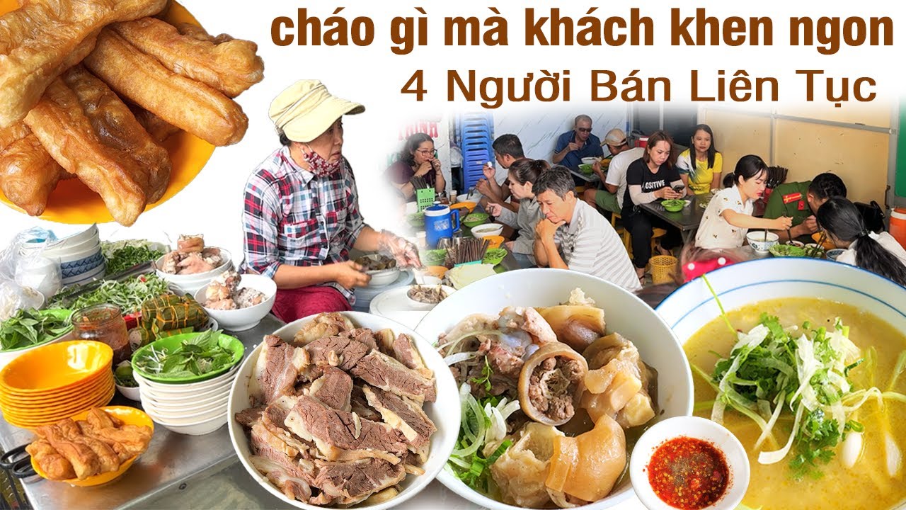 Món Cháo Móng Bò Gân Tủy 4 Người Bán Liên Tục, Khách Khen Ngon Đặc Biệt Tại Nha Trang