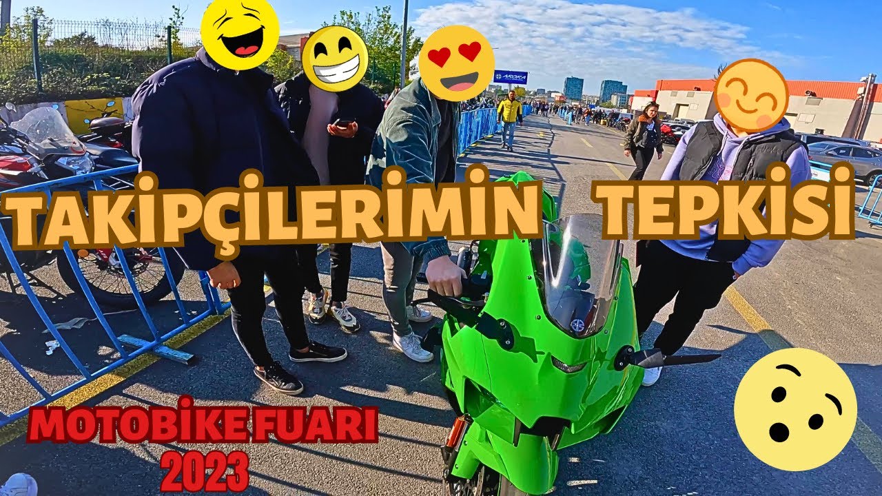 BÜYÜK TEPKİ !!!  TAKİPÇİLERİMLE MOTOBİKE FUARINDA BULUŞTUM / ÇOK KALABALIK /ZX10RR (MOTOVLOG)