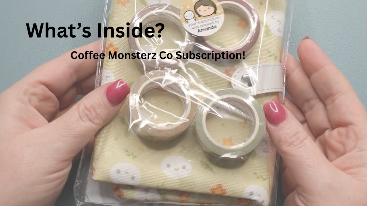 Coffee Monsterz Co Pen Pal Subscription Unboxing | Is It Worth It for Planner Lovers?