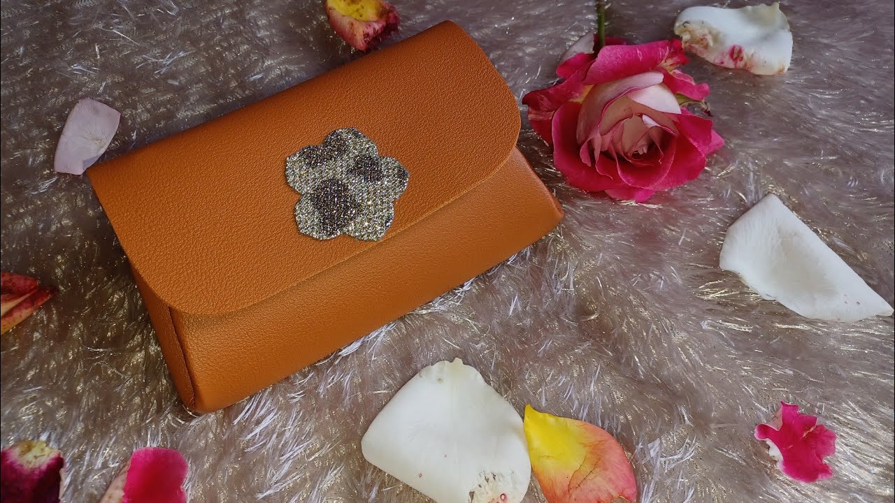 اصنعي حقيبة نقود👛بطريقة سهلة وبدون آلة خياطة 😍،مشروع مربح🤑 للماكثات في البيت
