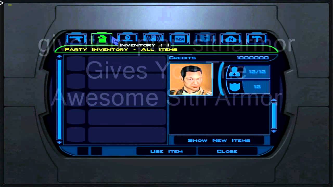 How To: Enable Cheats And Use Them On Star Wars Kotor 1/2 PC