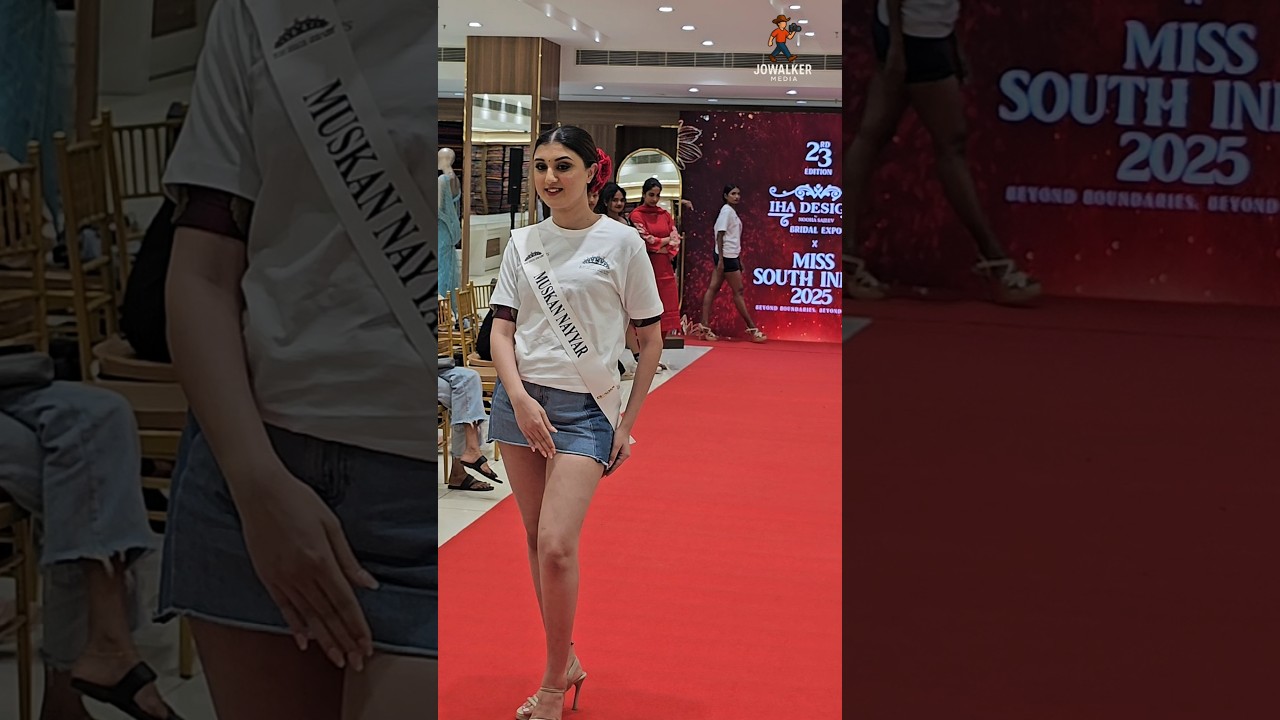 MISS SOUTH INDIA PAGENT #misssouthindia #fashionshow