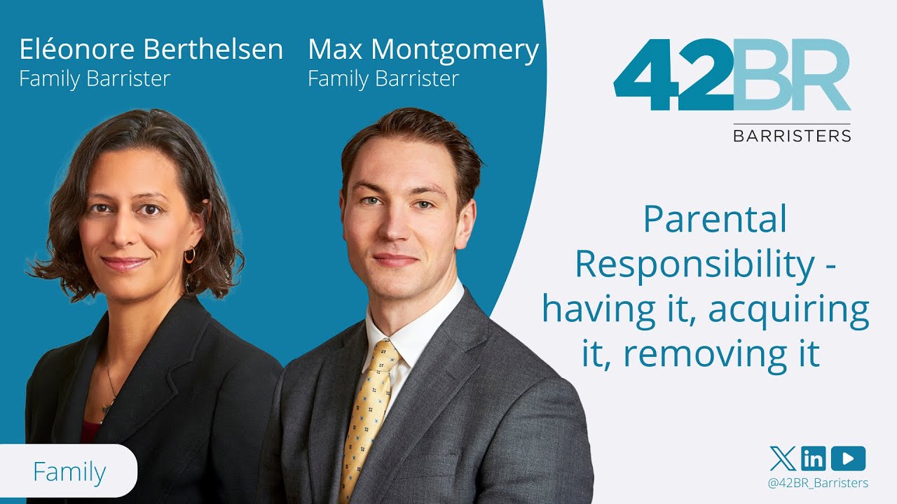 Parental Responsibility - having it, acquiring it, removing it