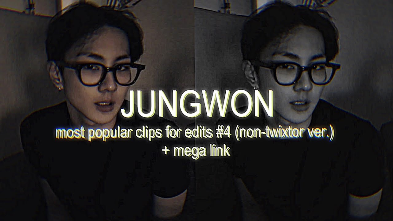 JUNGWON MOST POPULAR CLIPS FOR EDITS #4 (non-twixtor version) + mega link | sophi⁷