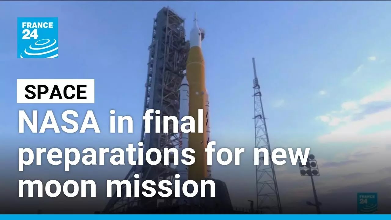 NASA prepares first crewed moon mission in more than 50 years &bull; FRANCE 24 English