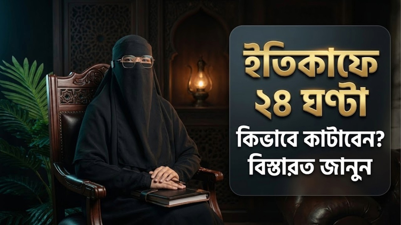 ইতিকাফে বসেছেন? এই ২৪ ঘণ্টার রুটিনটি আপনার জীবন বদলে দেবে! | Itikaf Rules for Women