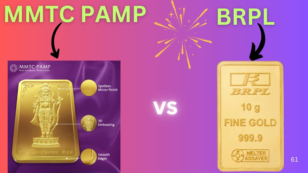 Золотой слиток MMTC PAMP против BRPL 10 г (что лучше?)