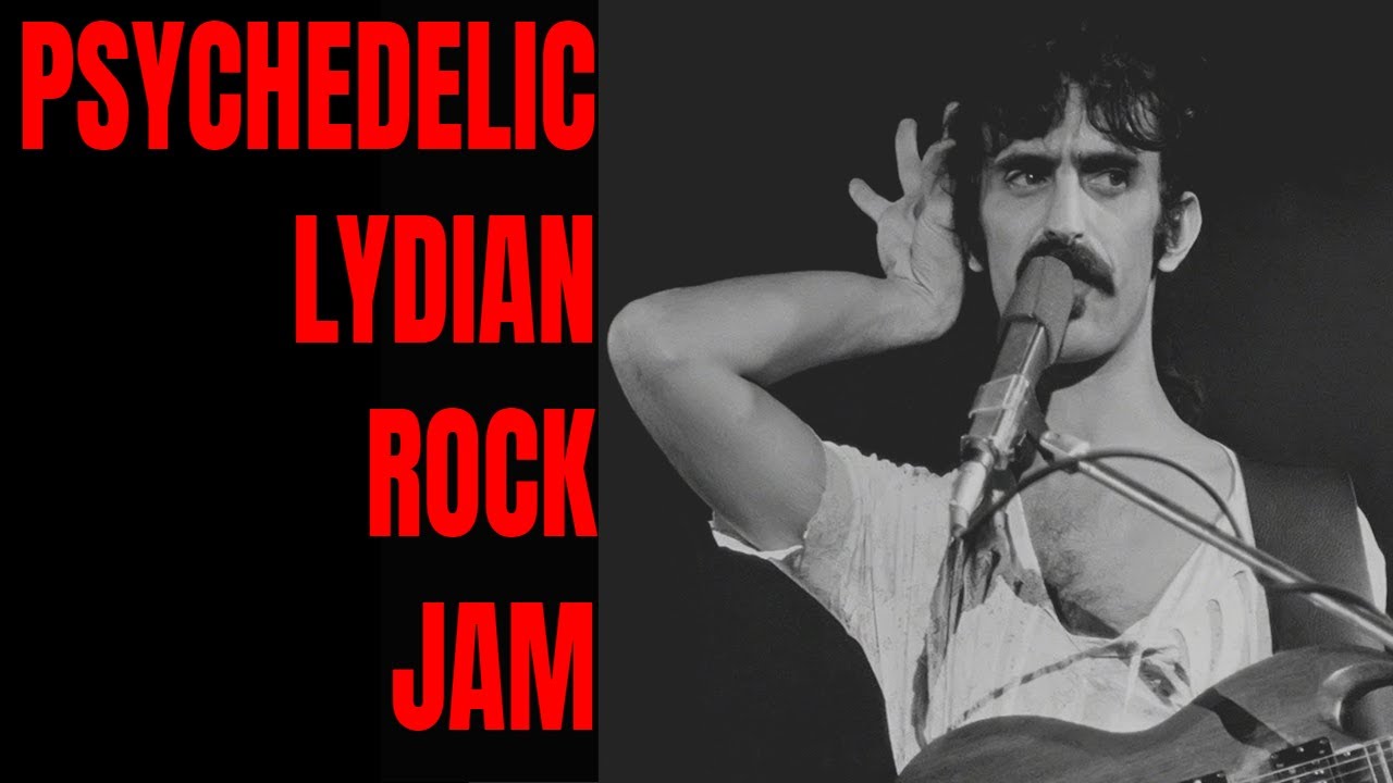 Frank Zappa Style Lydian Guitar Backing Track (E Lydian)