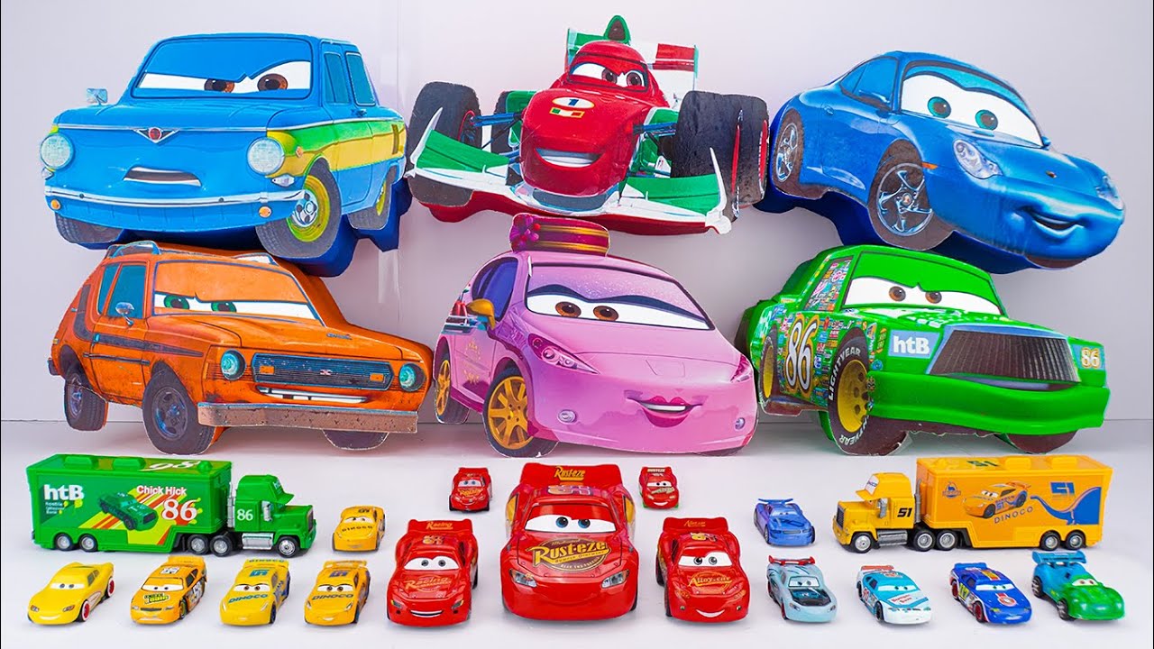 Disney Pixar Cars toys Review | Lightning McQueen, Finn McMissile, Mack, Doc Hudson,Cruz Ramirez