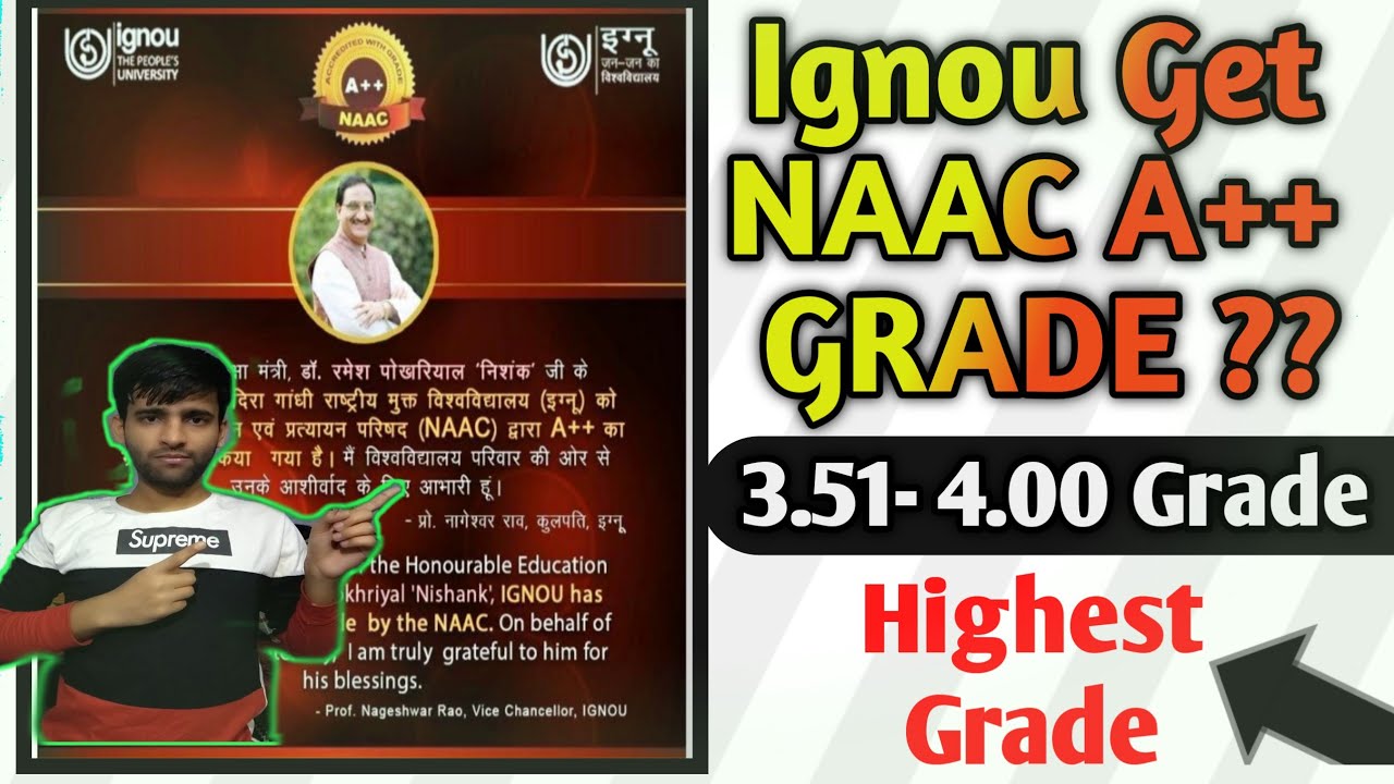 Ignou get a++ grade by naac|ignou assignment june 2020|reregistration 2021