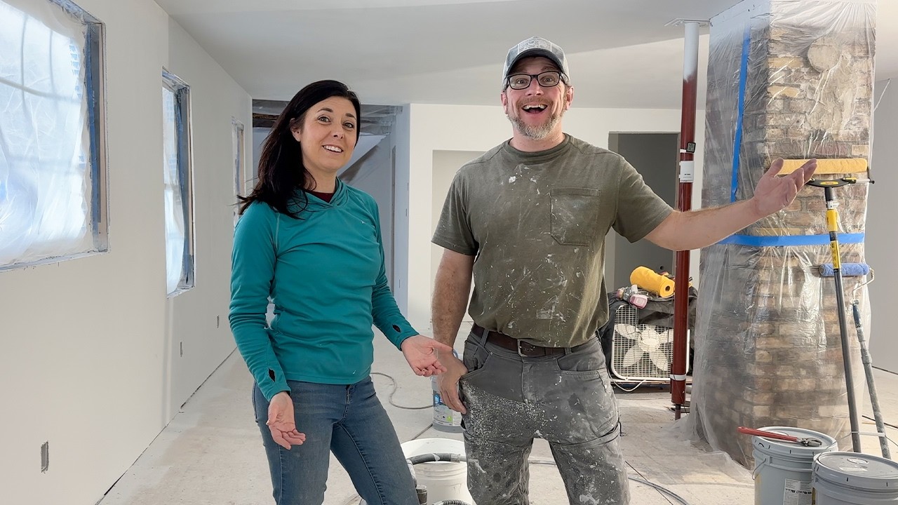 5 Hours Later… Our 150 Year Old Farmhouse Looks COMPLETELY Different