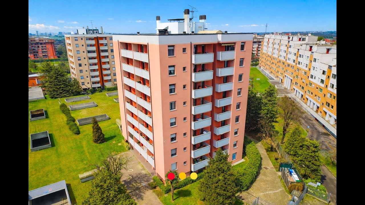 🏡 QUADRILOCALE 110 MQ CON BALCONI - ZONA ASSAGO CENTRO 