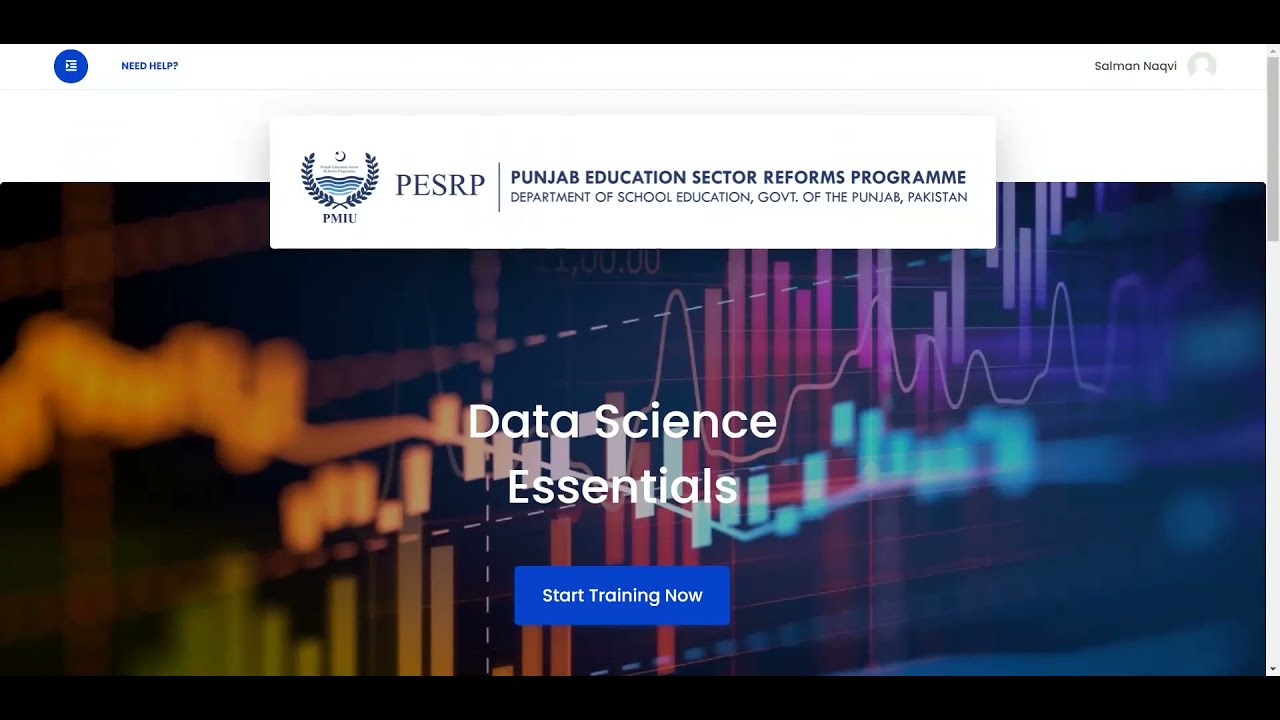 PMIU Data Science Essentials Web Tutorial